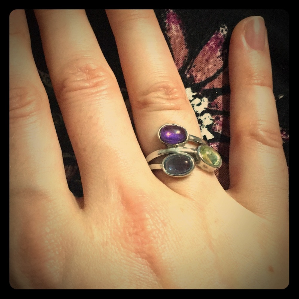 Art stone Ring Size 6